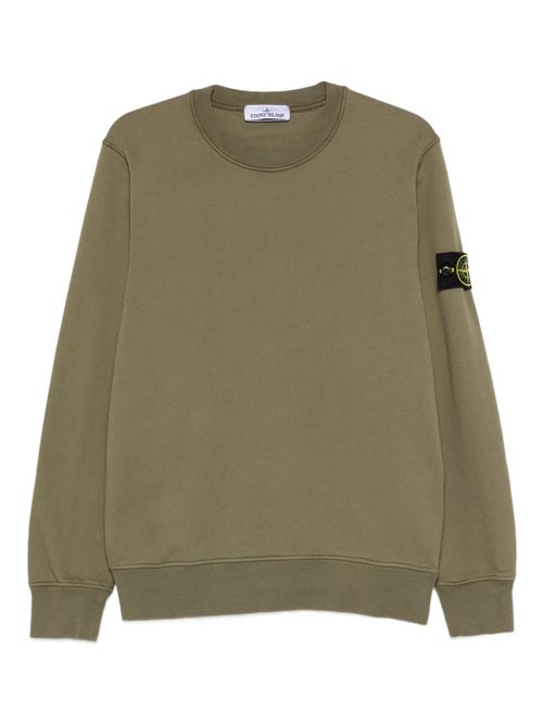 Crew neck sweater with logo STONE ISLAND | L1S156100060S0051V005G